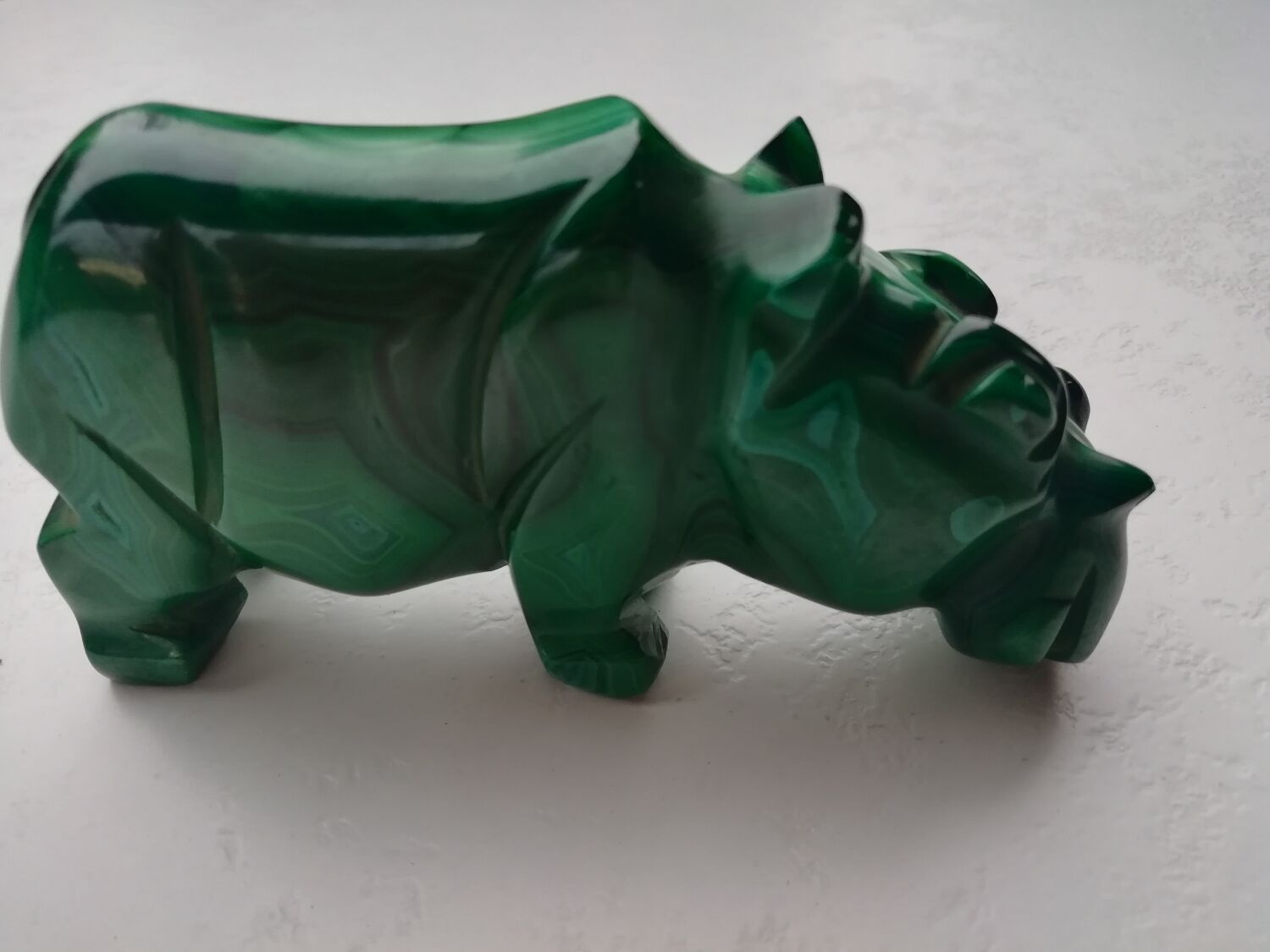 Malachite Hippopotamus