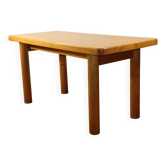 René Martin table in solid pine, modernist, 1960