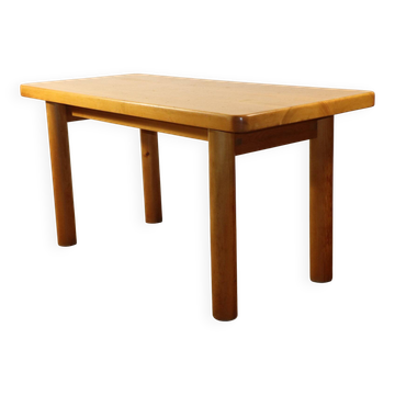 Table René Martin en pin massif moderniste, 1960