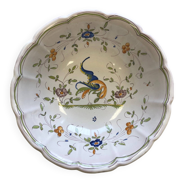 Salad bowl in Moustier - perfect condition