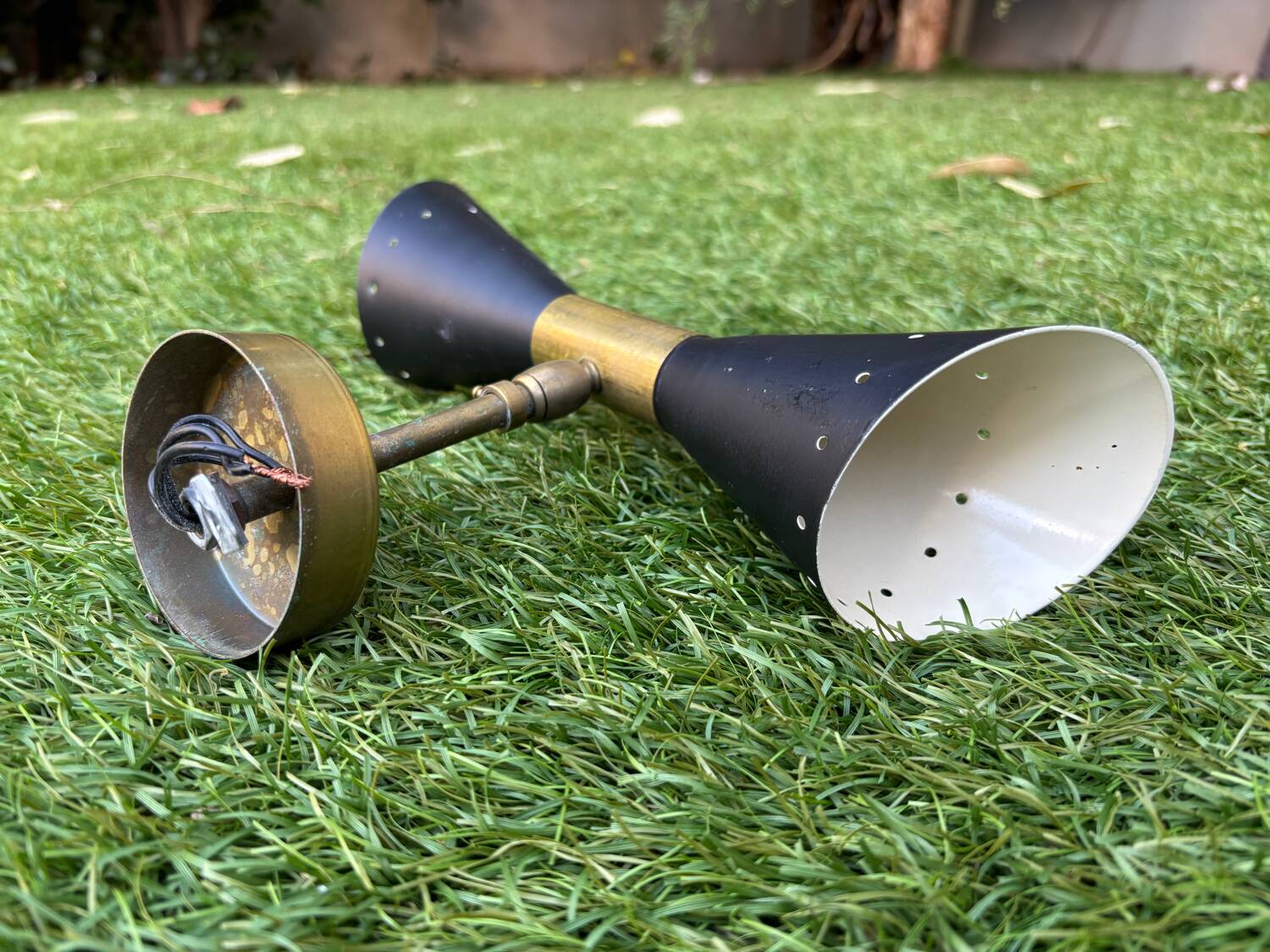 Applique murale « Papillon » style mid-century Stilnovo