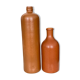 Lot de 2 bouteilles en grès