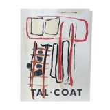 Original exhibition poster, tal-coat, galerie maeght, 1956