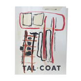 Original exhibition poster, Tal-Coat, Maeght Gallery, 1956
