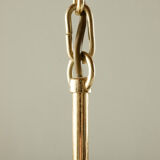 Chandelier en laiton et en verre de Murano La Murrina, années 1970