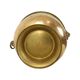 Antique Brass Jardinière Plant Pot with Lion Heads, Early 20th Century