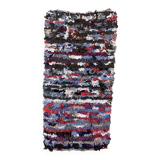 Moroccan carpet boucherouite colored - 75 x 152 cm
