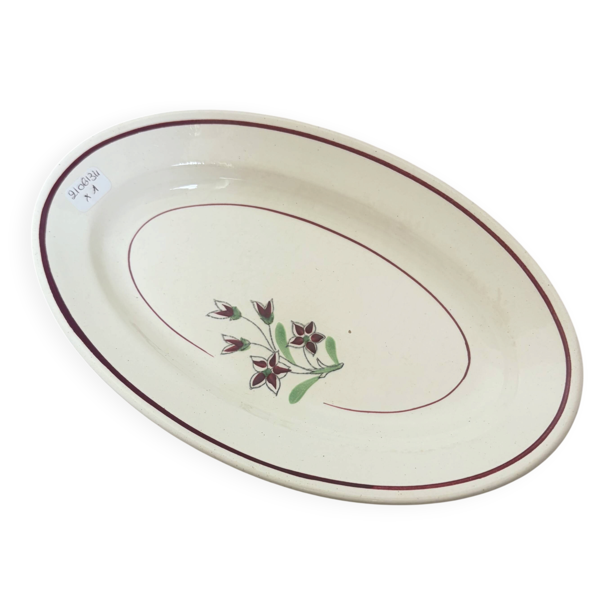 Vintage Ravier in porcelain from Salins 2106134