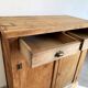 Vintage Parisian buffet in solid oak from the 60s