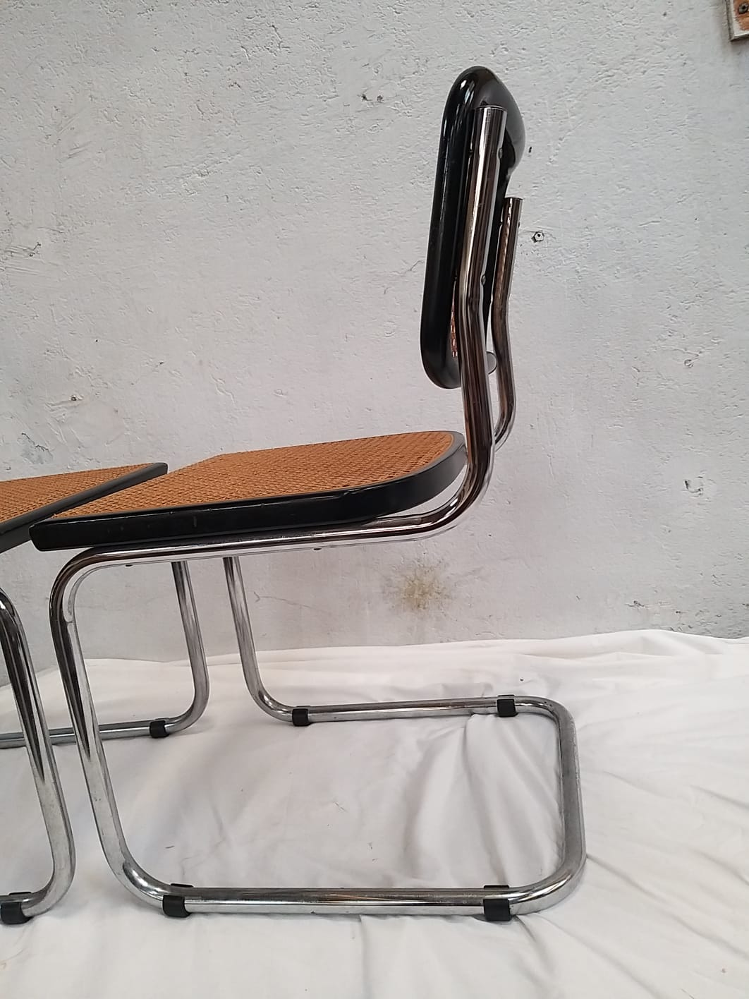 Series of 6 chairs b32 by Marcel Breuer