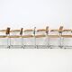 Set of 6 dining chairs Style B32 by Marcel Breuer
