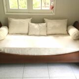 Cherry corner bed bench