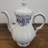 Cafetière Winterling fleurs bleus