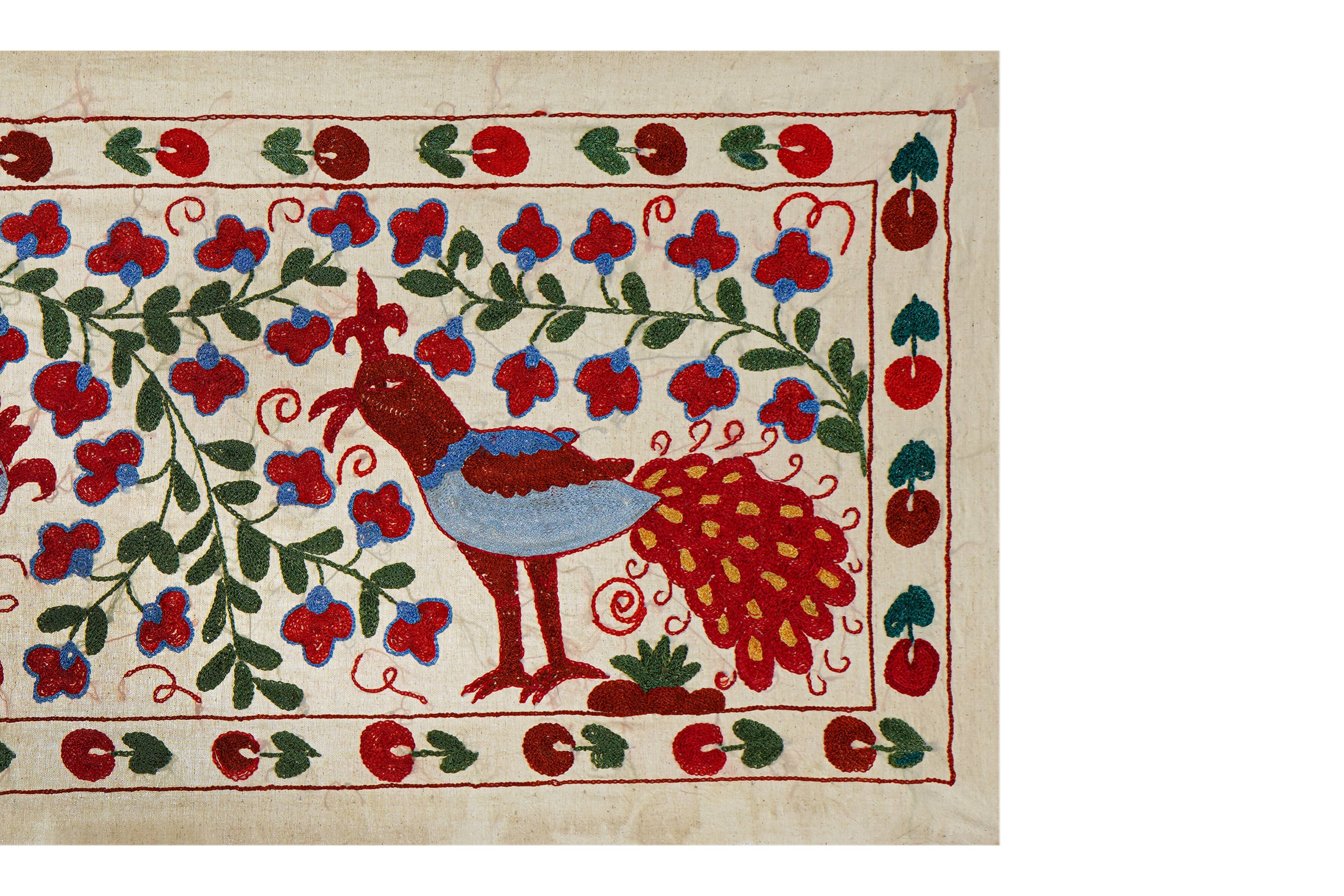 Hand-knotted rug, vintage Turkish rug 50x96 cm