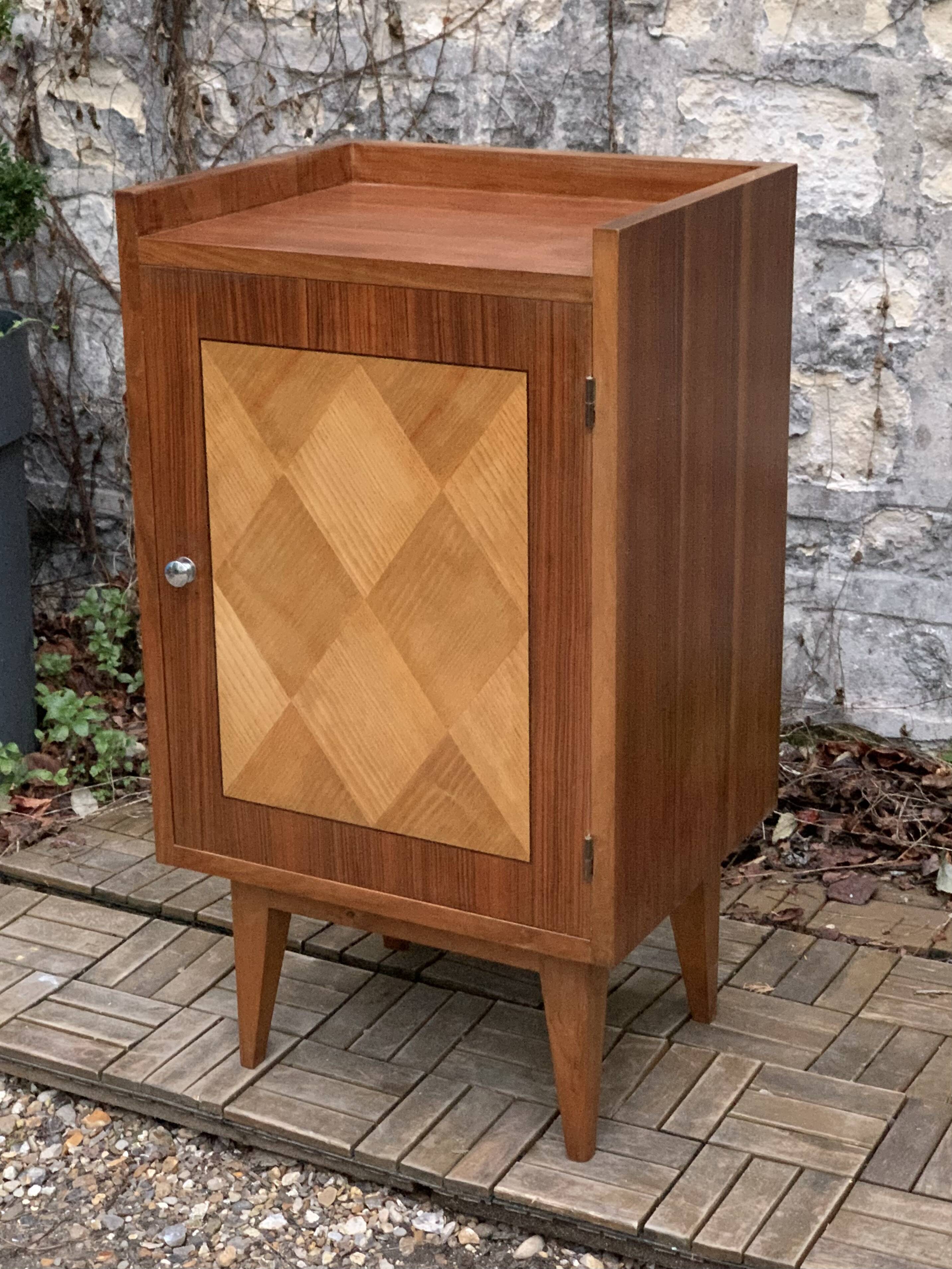 Vintage rosewood and elm sideboard 1950
