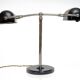 Lampe double, vintage, années 30, Bauhaus