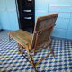 Chaise longue 1930 en rotin