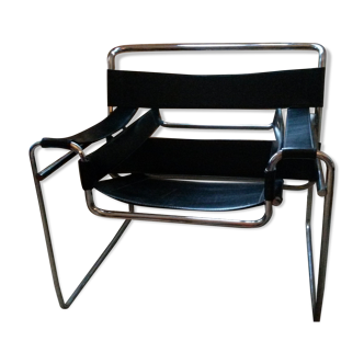 Fauteuil en cuir de Marcel Breuer