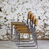 4 conference chairs from La Sorbonne, 1970