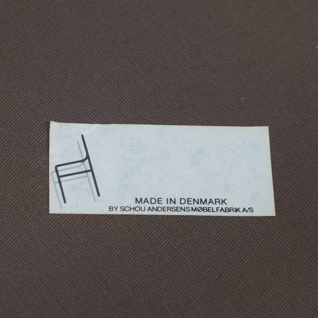 Set of 4 Dining Chairs by Kai Kristiansen for Schou Andersens, Denmark, 197