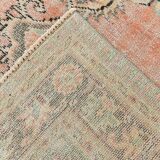 Vintage Salmon & Beige Classic Turkish Rug, 185x291Cm