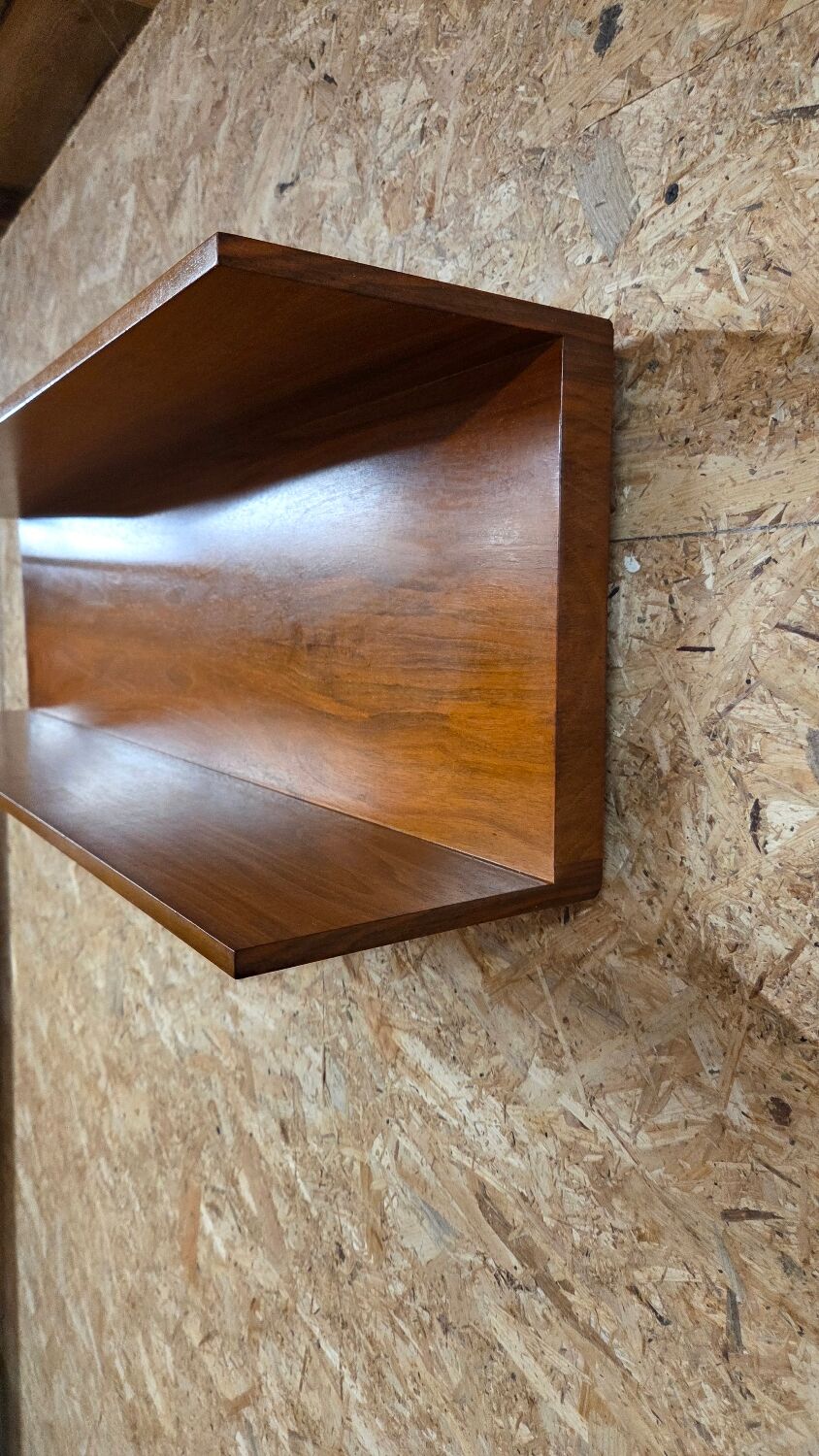 "Teak shelf Wilhelm Renz 1970"
