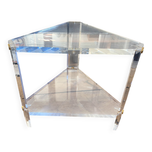 Table basse, d'appoint - triangulaire