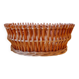 Rattan and bamboo planter, 1960.