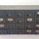 Metal workshop cabinet with 20 drawers, width 69 cm