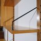 Système d'étagères murales modulaires poul cadovius royal, chêne, design danois, années 1960