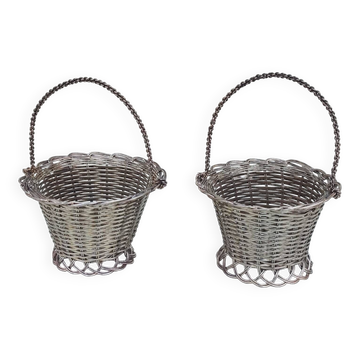Paire de paniers à bonbons