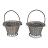 Pair of bonbon baskets