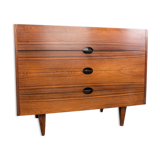 Commode en palissandre design Paul Geoffroy édité par Roche Bobois