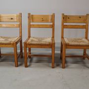 Set of 5 vintage chairs by Tage Poulsen for Gramrode Møbelfabrik, 1970's