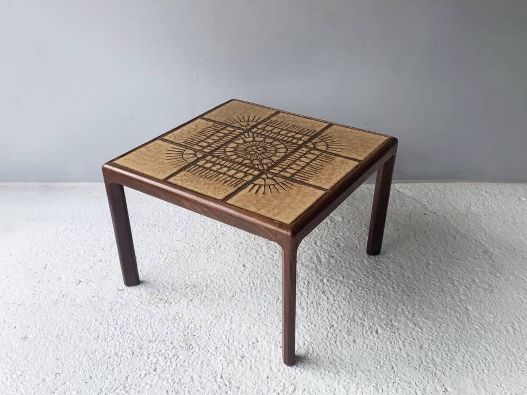 Rare Mid-Century G Plan ceramic tile coffee table