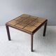 Table basse en carrelage G Plan des années 50 rare