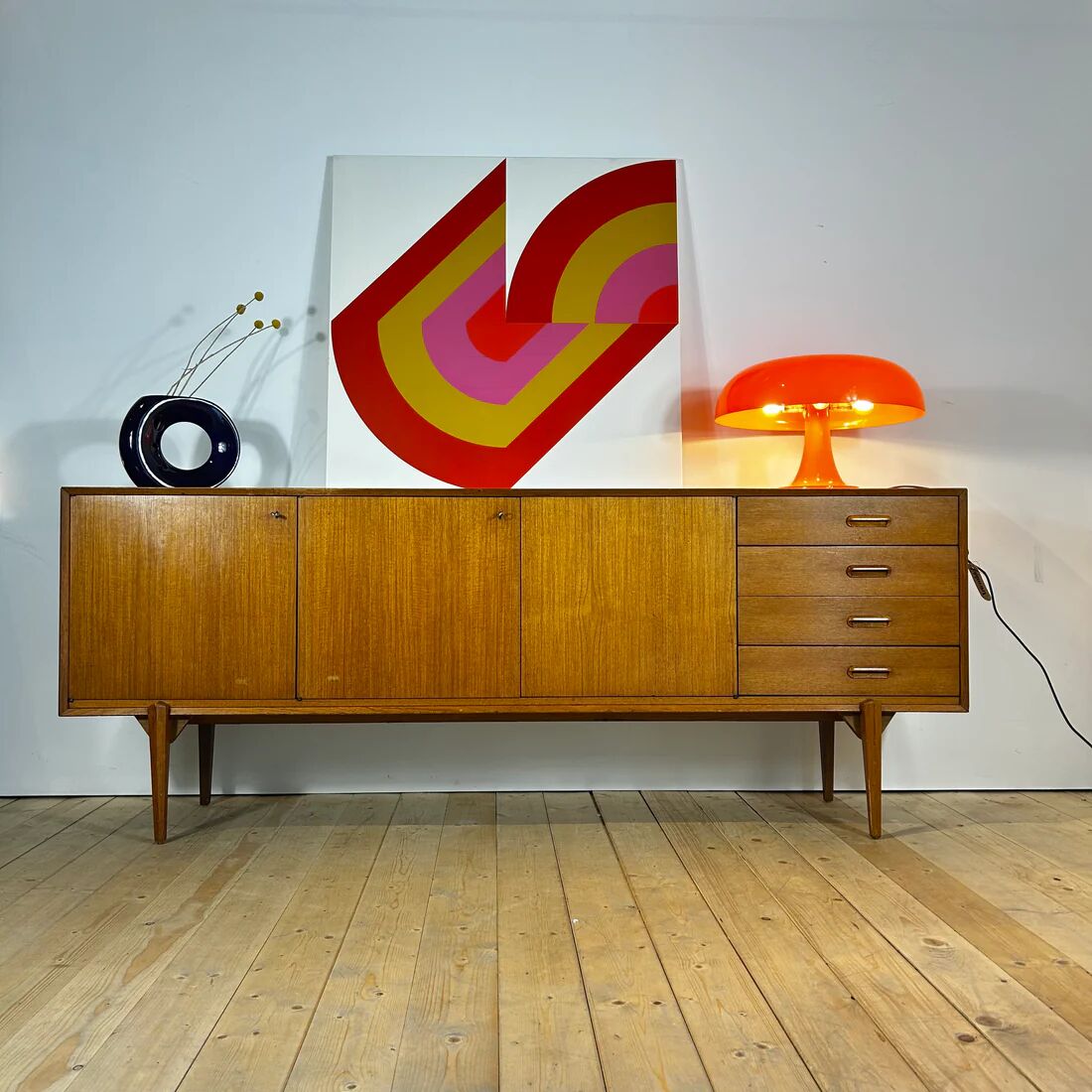 Teak sideboard, 1960s
