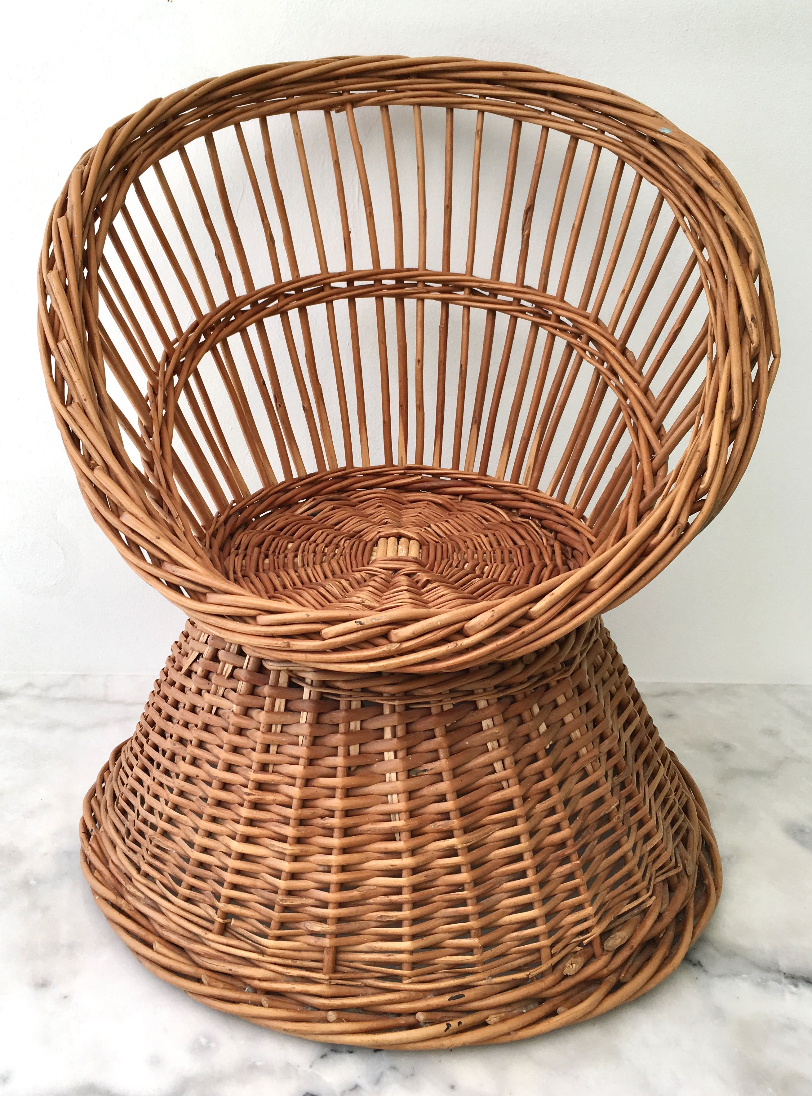 Rattan child chair