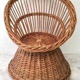 Rattan child chair