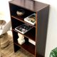 Bibliothèque scandinave en palissandre 60.5 cm