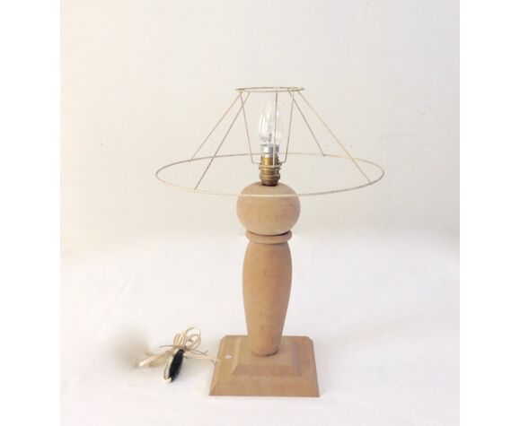 Product BHV Wooden lamp foot middle XXth.