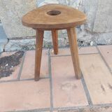 Tabouret tripode, pieds compas
