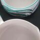 Pair of large Vallauris ceramic skillets