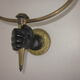 Applique main en bronze