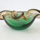 Vintage murano glass pouch tray 1960