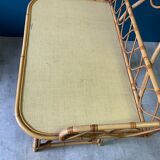 Rattan hairdresser and vintage wicker