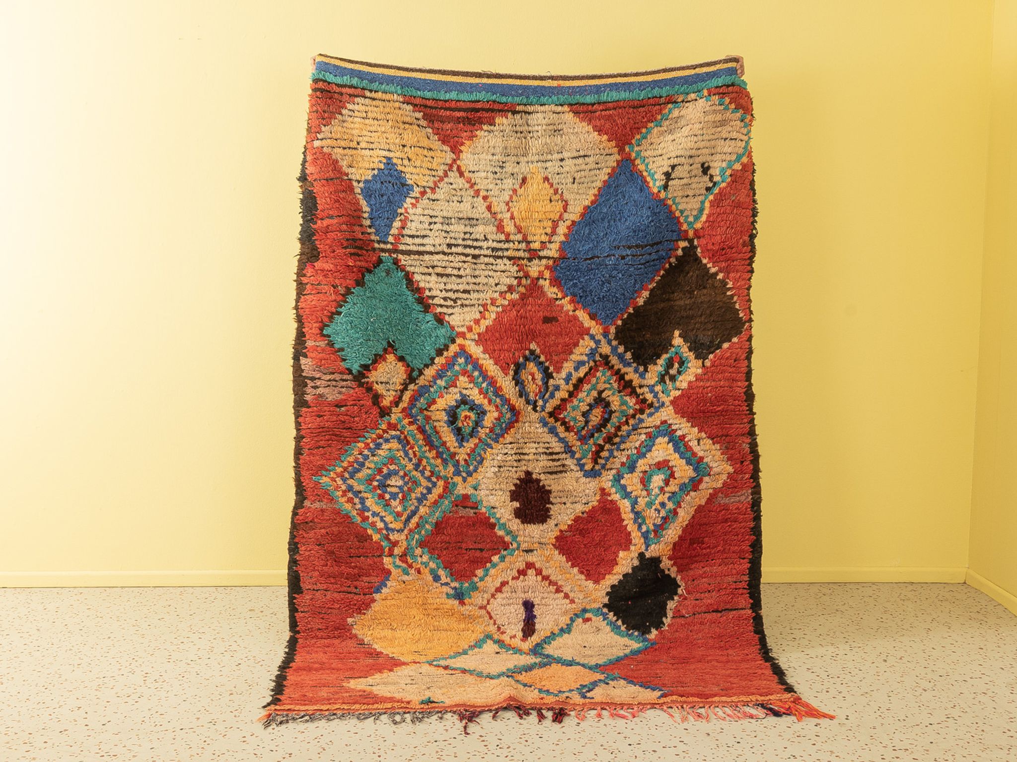 Tapis berbère 156 x 247 azilal vintage