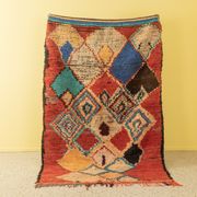 Tapis berbère 156 x 247 azilal vintage