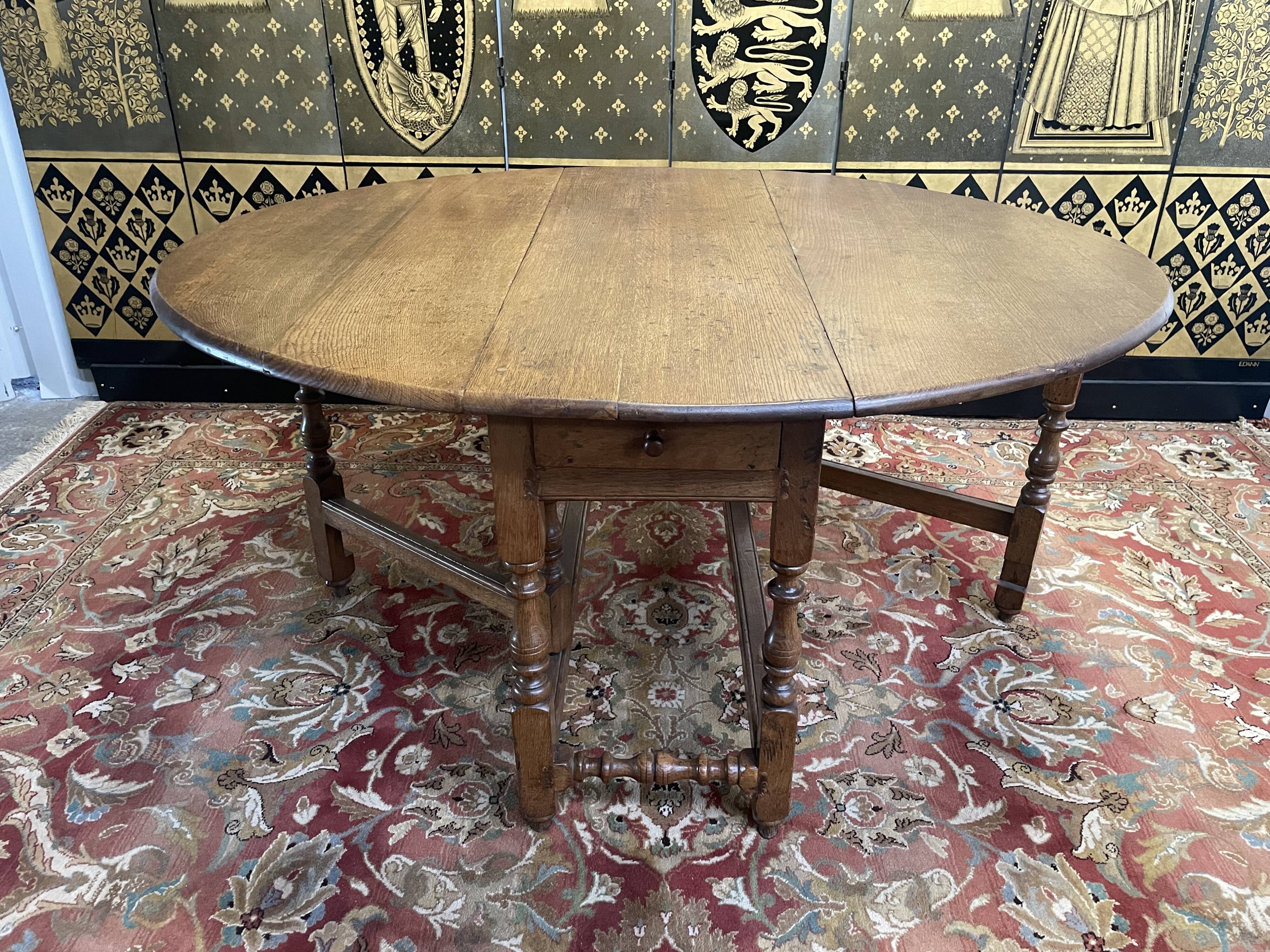 English dining table Gateleg 19th
