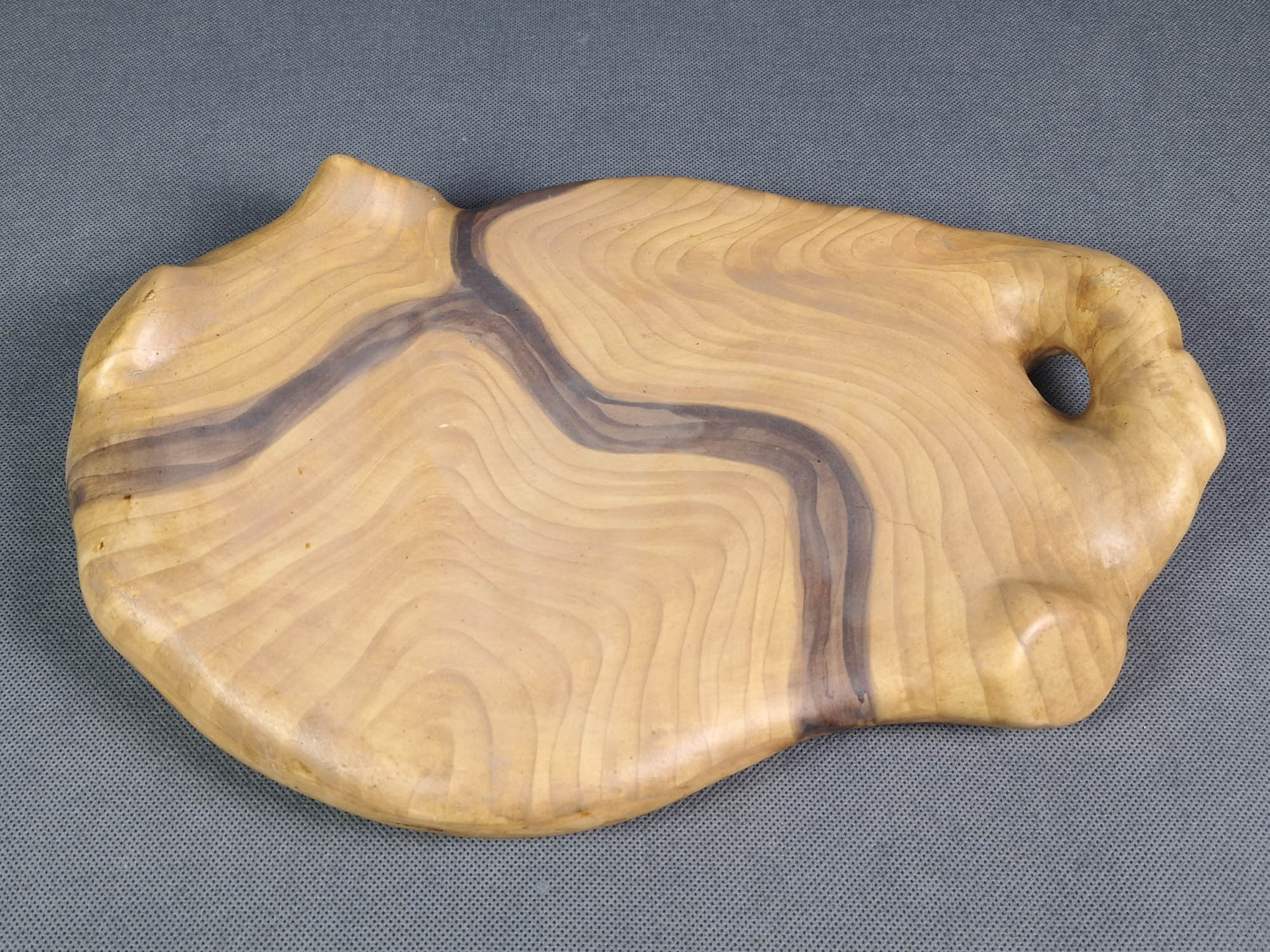 Grandjean Jourdan free-form tray - Faux-bois mat Vallauris